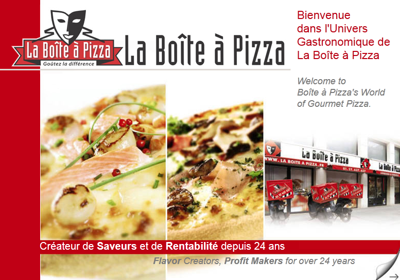 Franchise La Boite A Pizza devenir franchis en Pizzria